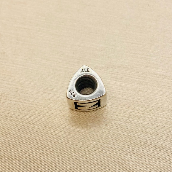 EUC Pandora 790323N Sterling Silver Alphabet Bead - Letter N - Picture 5 of 6